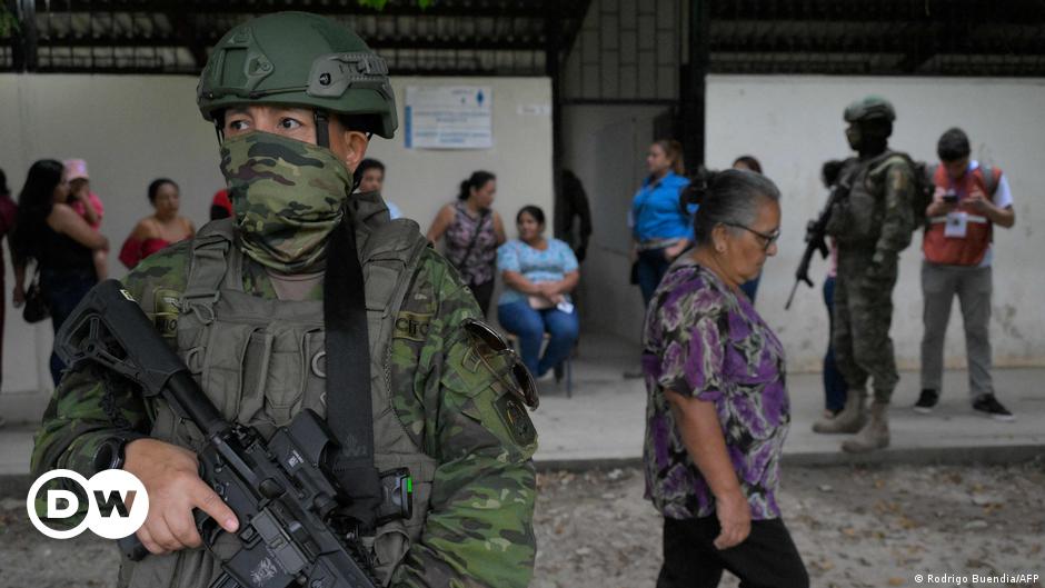 Ecuador President Guillermo Lasso gives his State of the Union speech in Quito, Ecuador, on May 25, 2023
