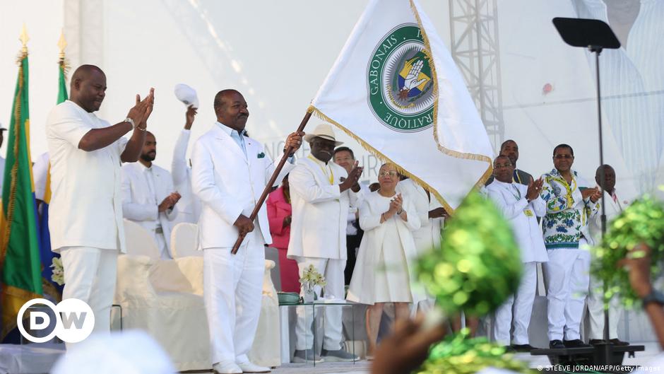 Gabon's Minister of Foreign Affairs Michael Moussa Adamo