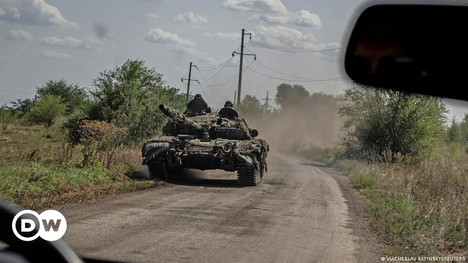 Emergency services work following an attack on the city of Kostiantynivka in eastern Ukraine