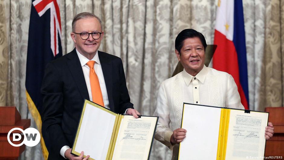 A car squashed with wooden sticks and other debris, on a surface above ground, in the aftermath of rains and flooding in eastern Libya, 2023