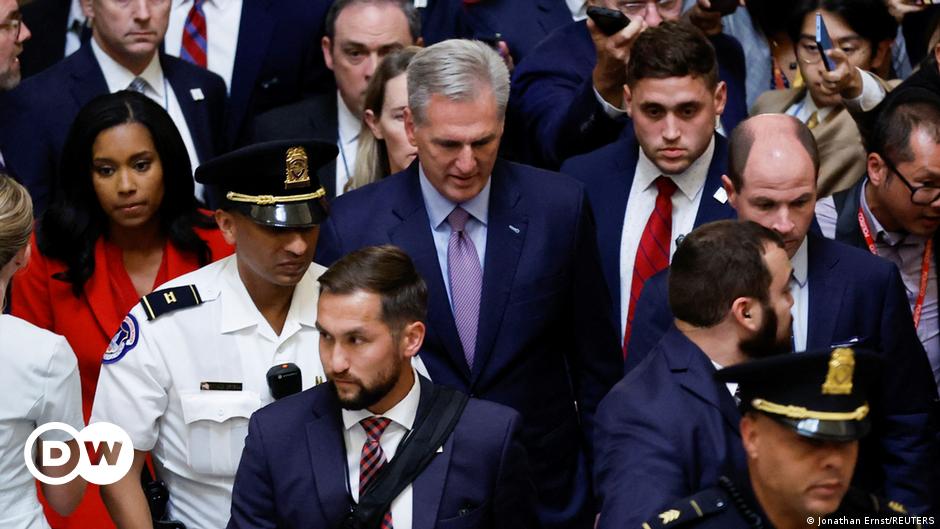 Kevin McCarthy sat in the House of Representatives during the 12th vote