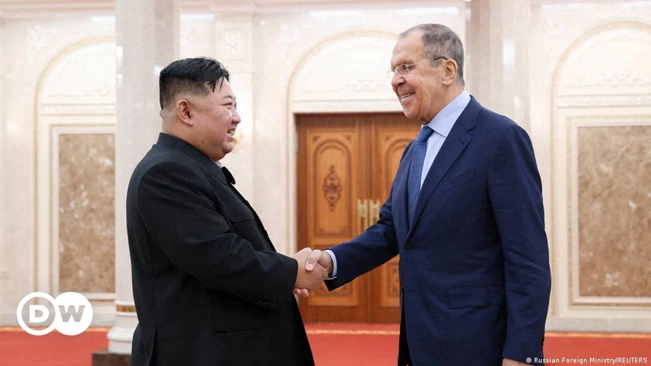 Russia's President Vladimir Putin and North Korea's leader Kim Jong Un