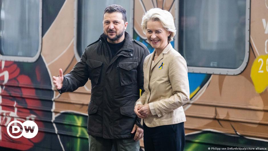Ursula von der Leyen realiza una visita sorpresa a Kiev