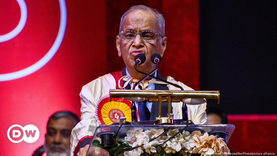 El parlamento indio debate la semana laboral de 70 horas de Murthy