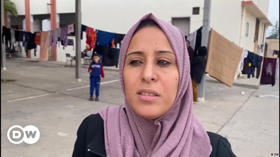 wrecked street in Jenin