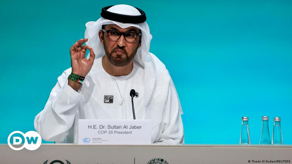 An illustration showing people speaking at lecterns emerging from smartphones