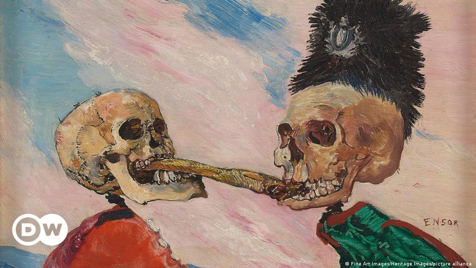 Bélgica rinde homenaje al pintor surrealista James Ensor