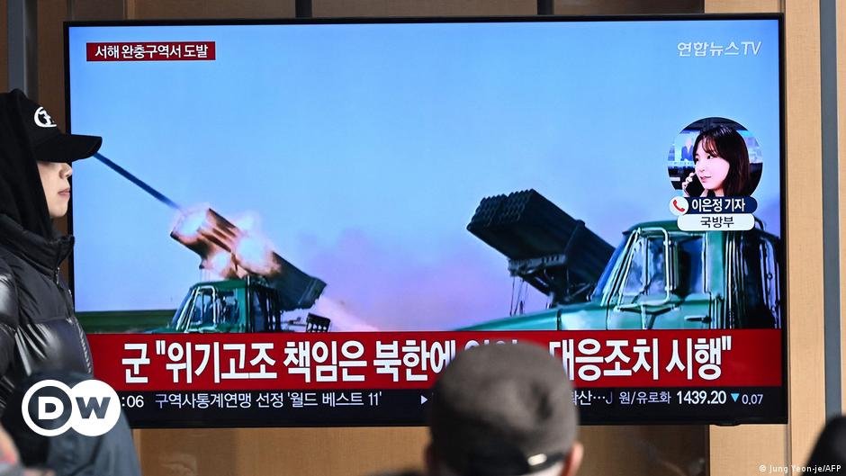 Corea del Norte dispara artillería cerca de la frontera por segundo día