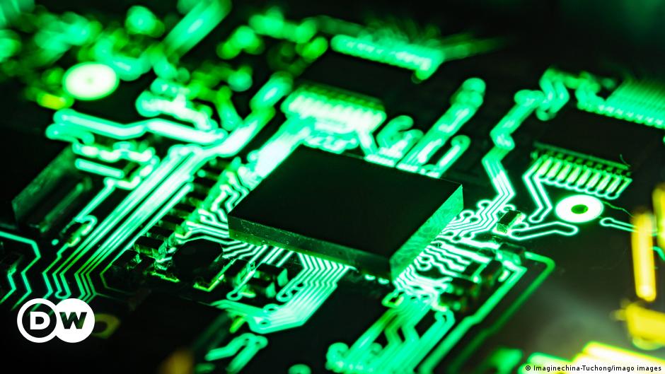 A semicondoctur production site of the German company Bosch in Dresden during a day of open doors