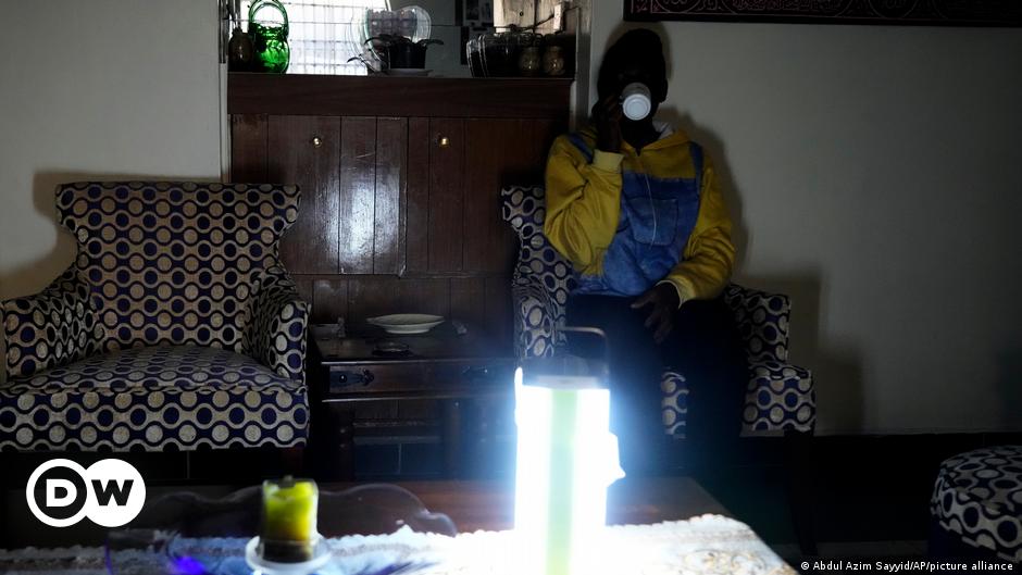 A student at a training facility for solar technicians and energy auditors at Strathmore University in Nairobi
