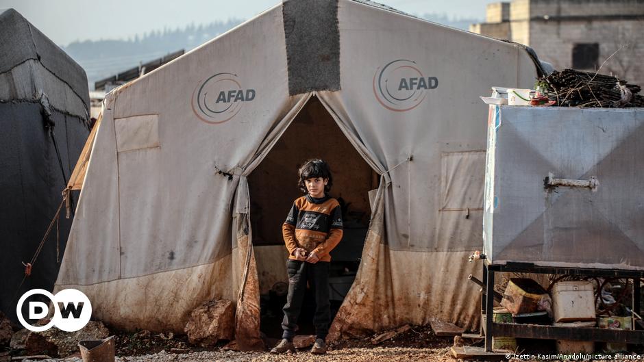 Syrien I Erdbebenopfer in Idlib