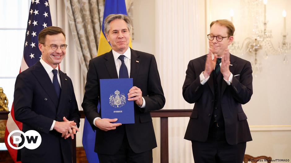 Suecia se une oficialmente a la OTAN mientras el primer ministro Kristersson visita EE.UU.