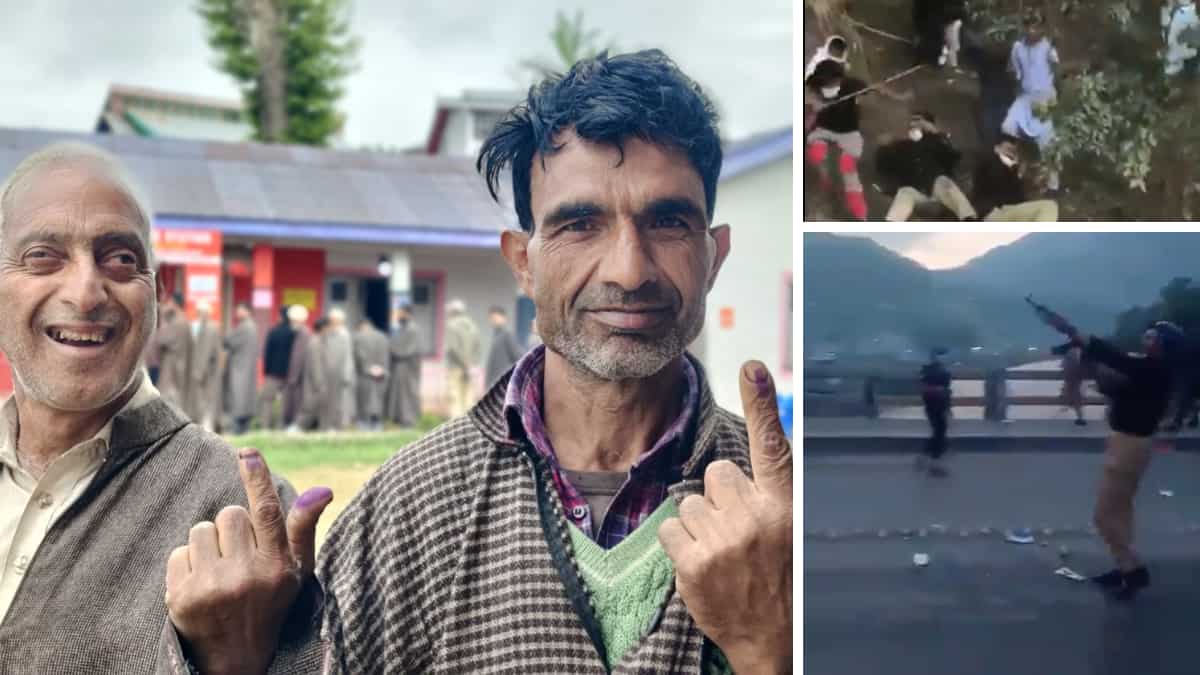 "La democracia en acción en Srinagar, pero PoK pide 'Azadi'".  Esto es lo que significa