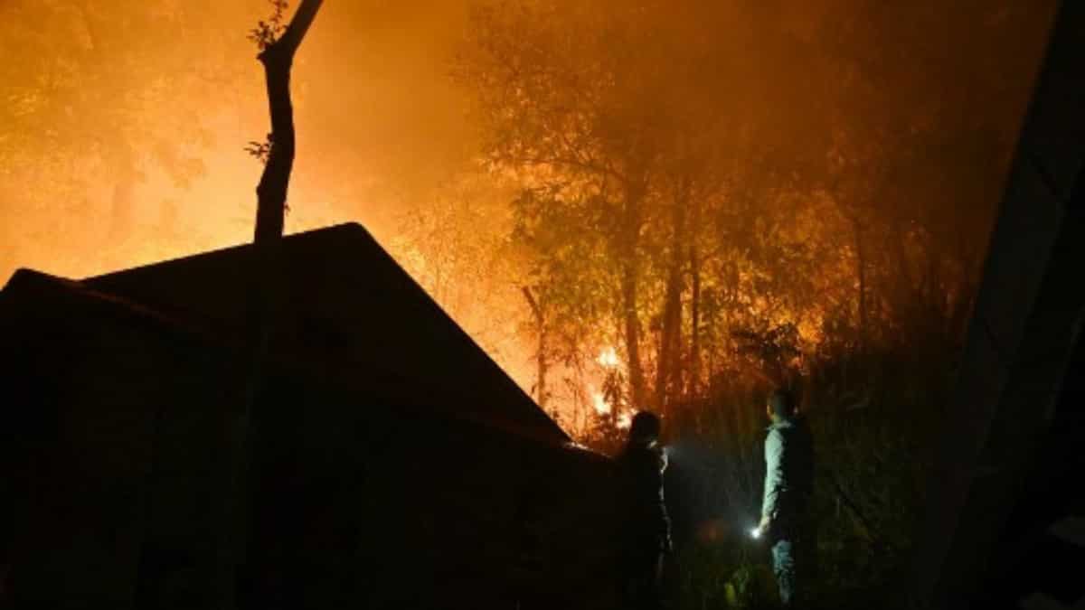 Nepal lucha contra devastadores incendios forestales en todo el país