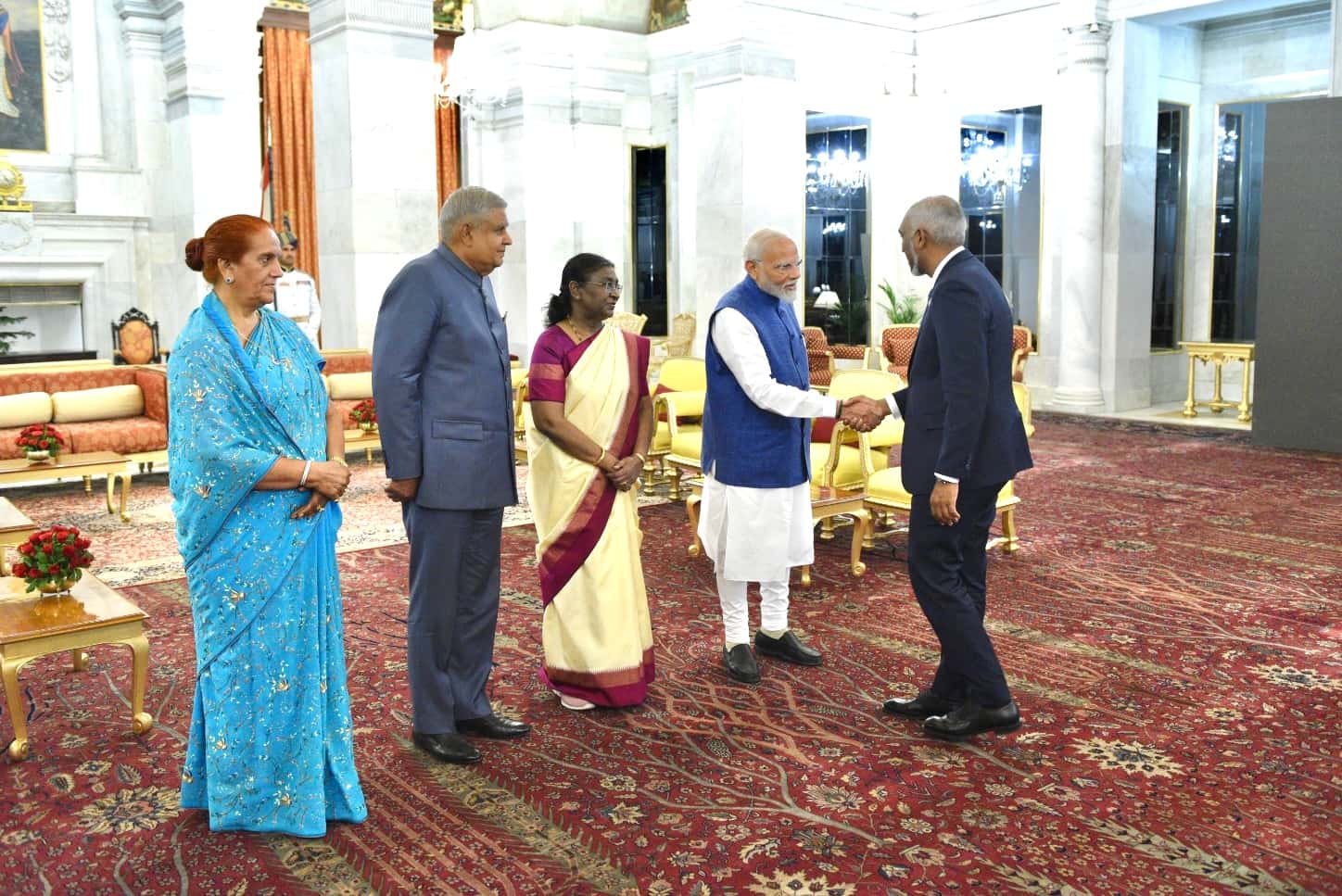 El presidente de Maldivas, Mohamed Muizzu, califica su visita a la India como un éxito