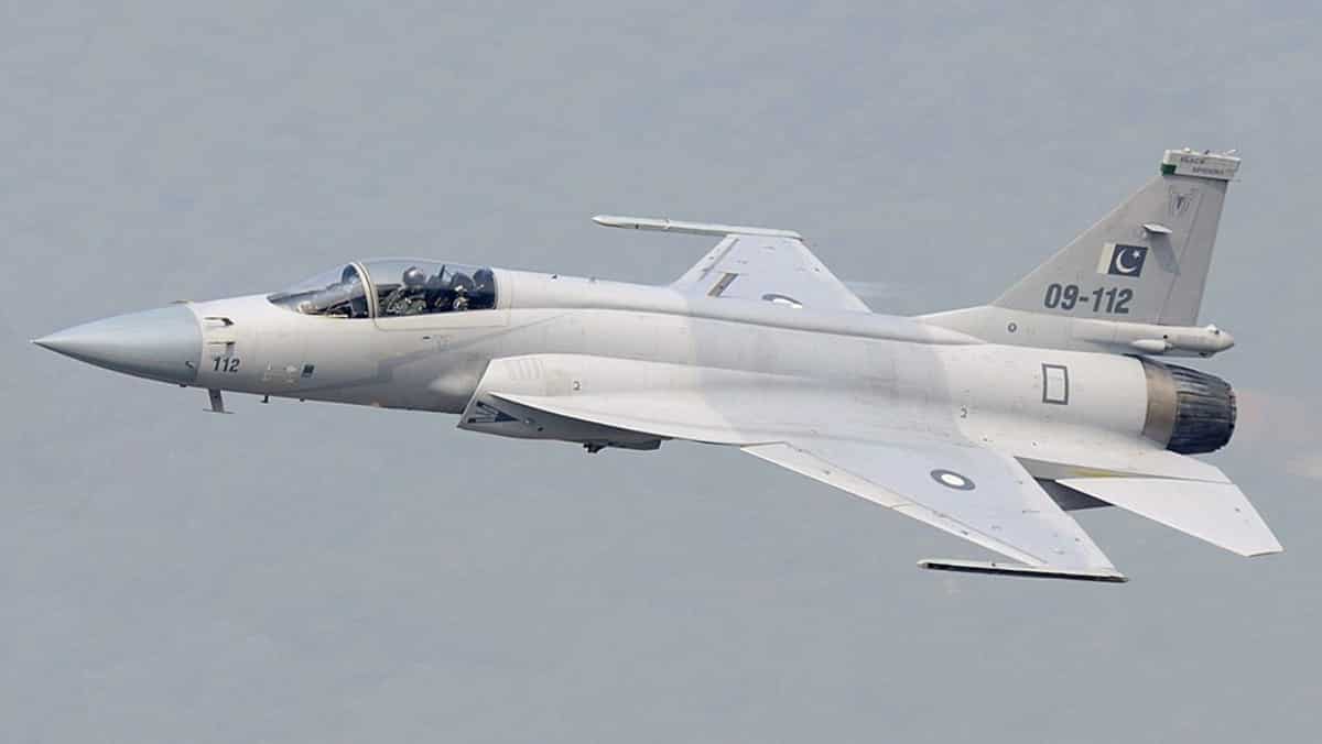 Pakistán mantuvo en secreto el accidente del avión de combate JF-17, pero la empresa fabricante de asientos eyectables lo hizo público