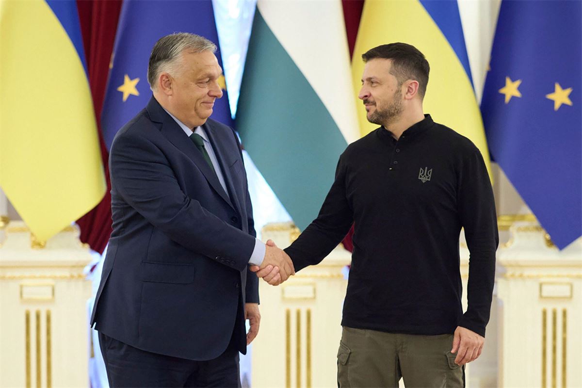 La visita de Orbán a Kiev tuvo más estilo que contenido, dicen los analistas