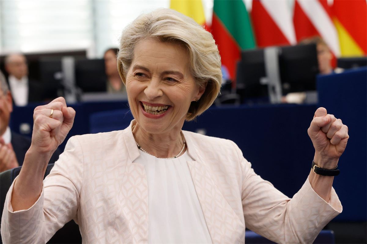 Los Verdes juegan el papel de "hacedores de reyes" mientras Von der Leyen logra un segundo mandato