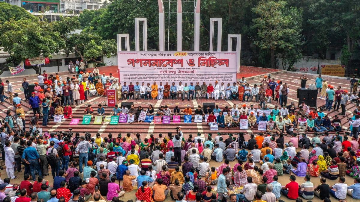 Bangladesh: Cientos de personas se manifiestan para exigir protección para los hindúes y las minorías, dice el gobierno que no los protege