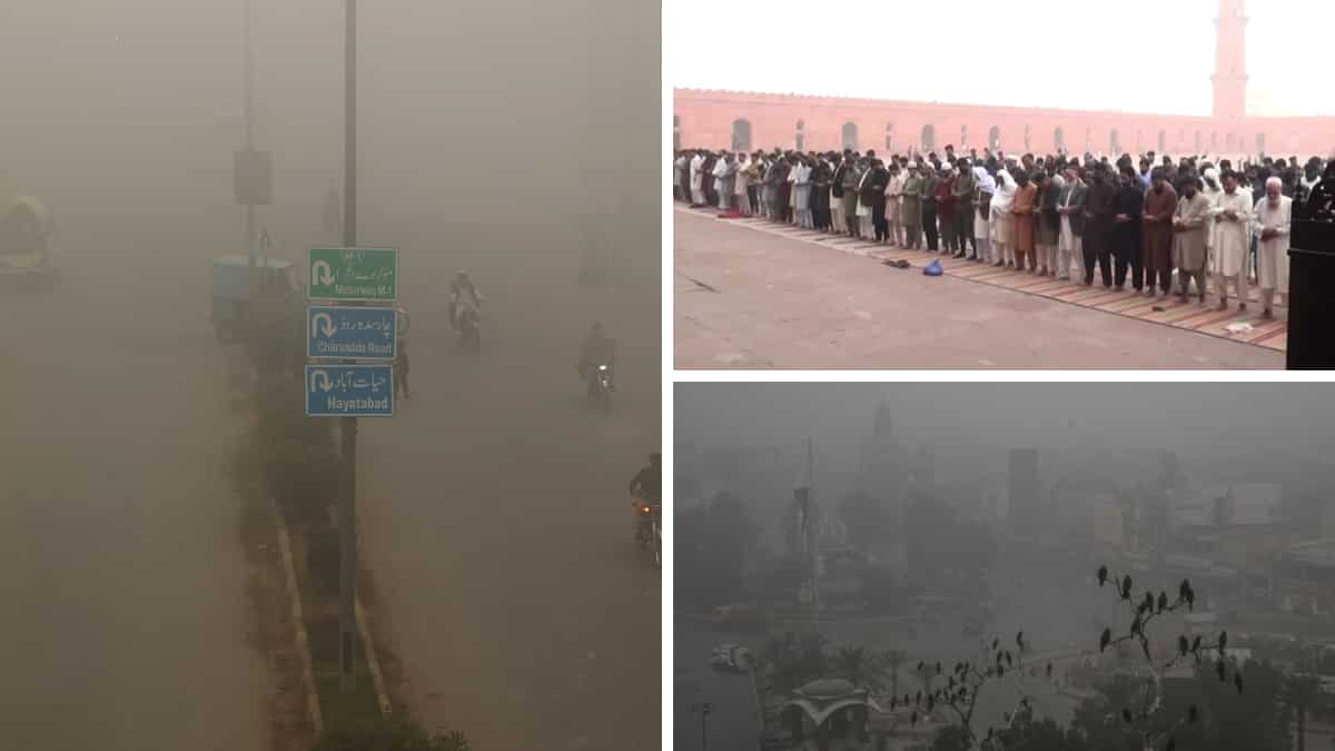 En la provincia paquistaní de Punjab, afectada por el smog, una oración por la lluvia y el perdón